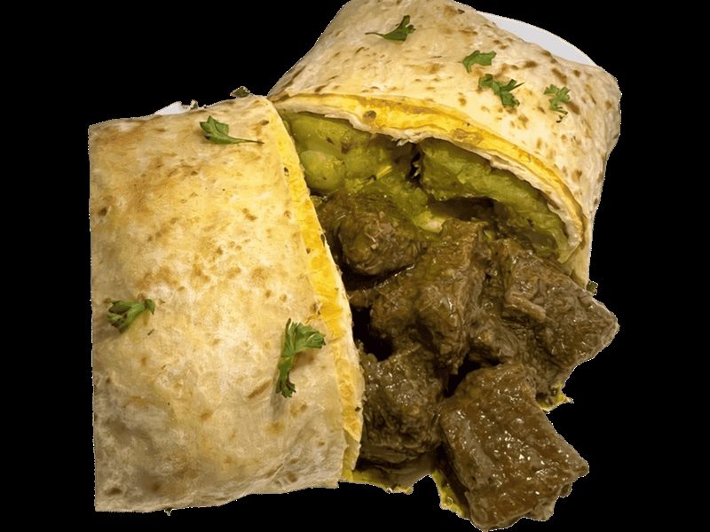 Asha's Roti Shop food